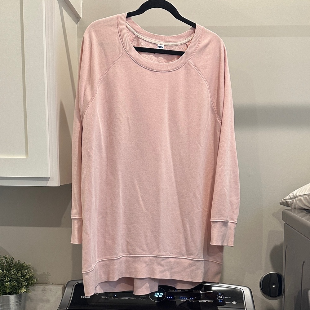 Old Navy Light Pink Women's Sweatshirt